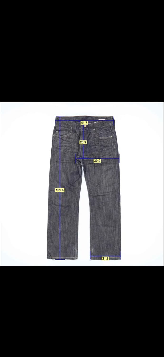 리바이스 생지 데님팬츠 청바지 1205H2 상품이미지10