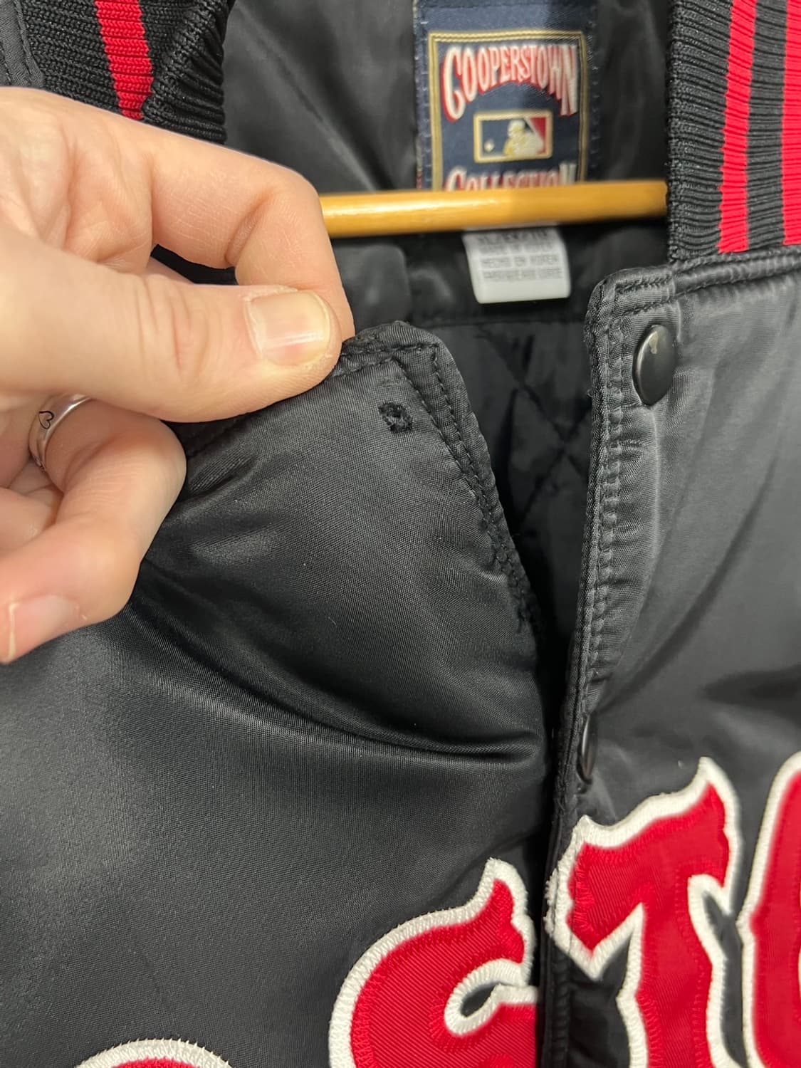 쿠퍼스타운 보스턴 레드삭스 바시티 스타디움 점퍼 상품이미지4