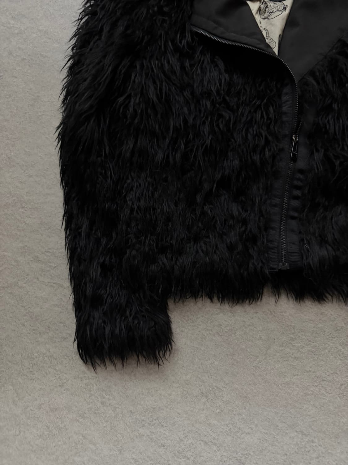 쟈딕앤볼테르 비대칭 퍼자켓 상품이미지5