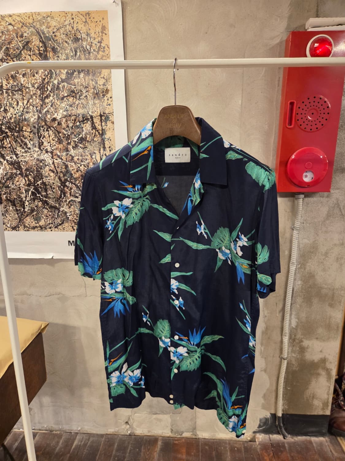 산드로 하와이안셔츠  상품이미지7