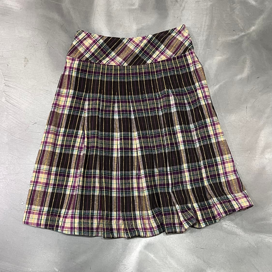  막스앤코 체크 미디 스커트 y16342 상품이미지2