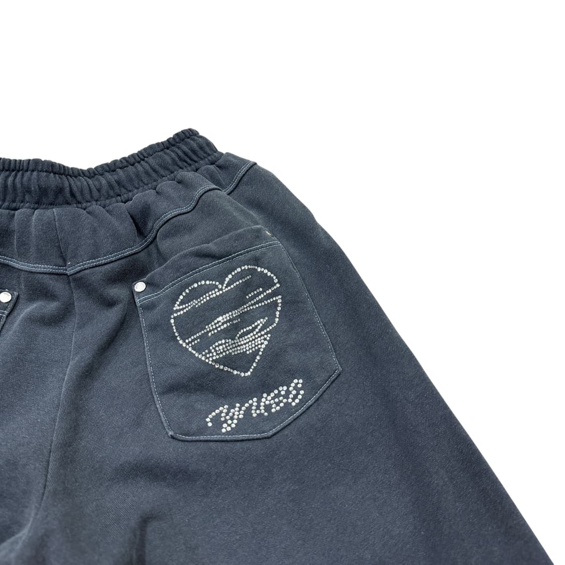 YUSE 유즈 핫 픽스 포인트 와이드 트랙팬츠 바지 상품이미지2