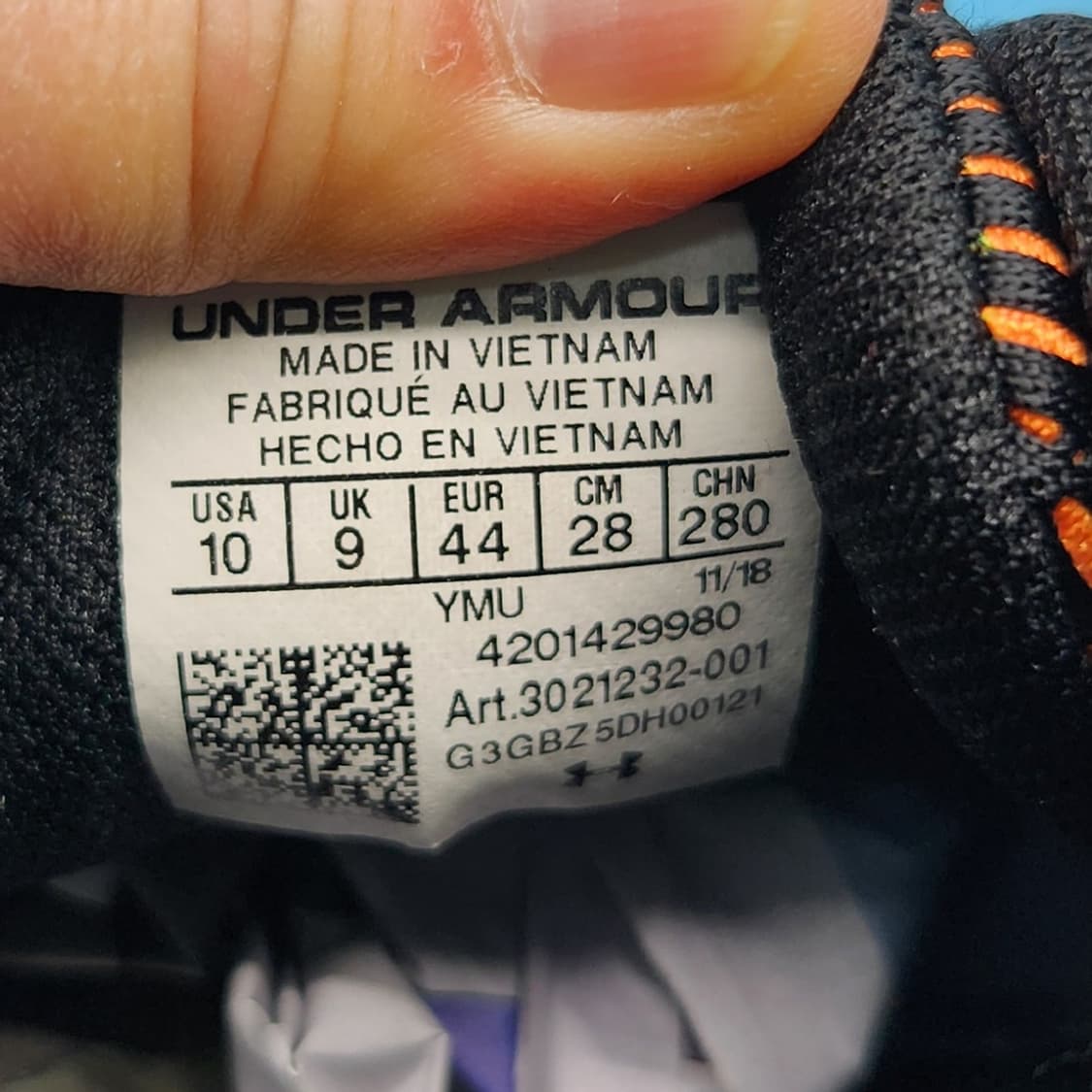 oo 언더아머 UA 퍼스트 런닝화 280 상품이미지6