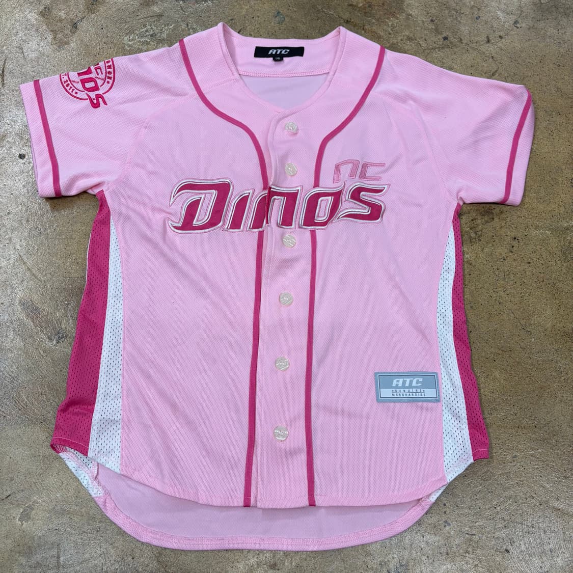 [정품/75] NC 다이노스 핑크 유니폼 박민우마킹 b10 상품이미지2