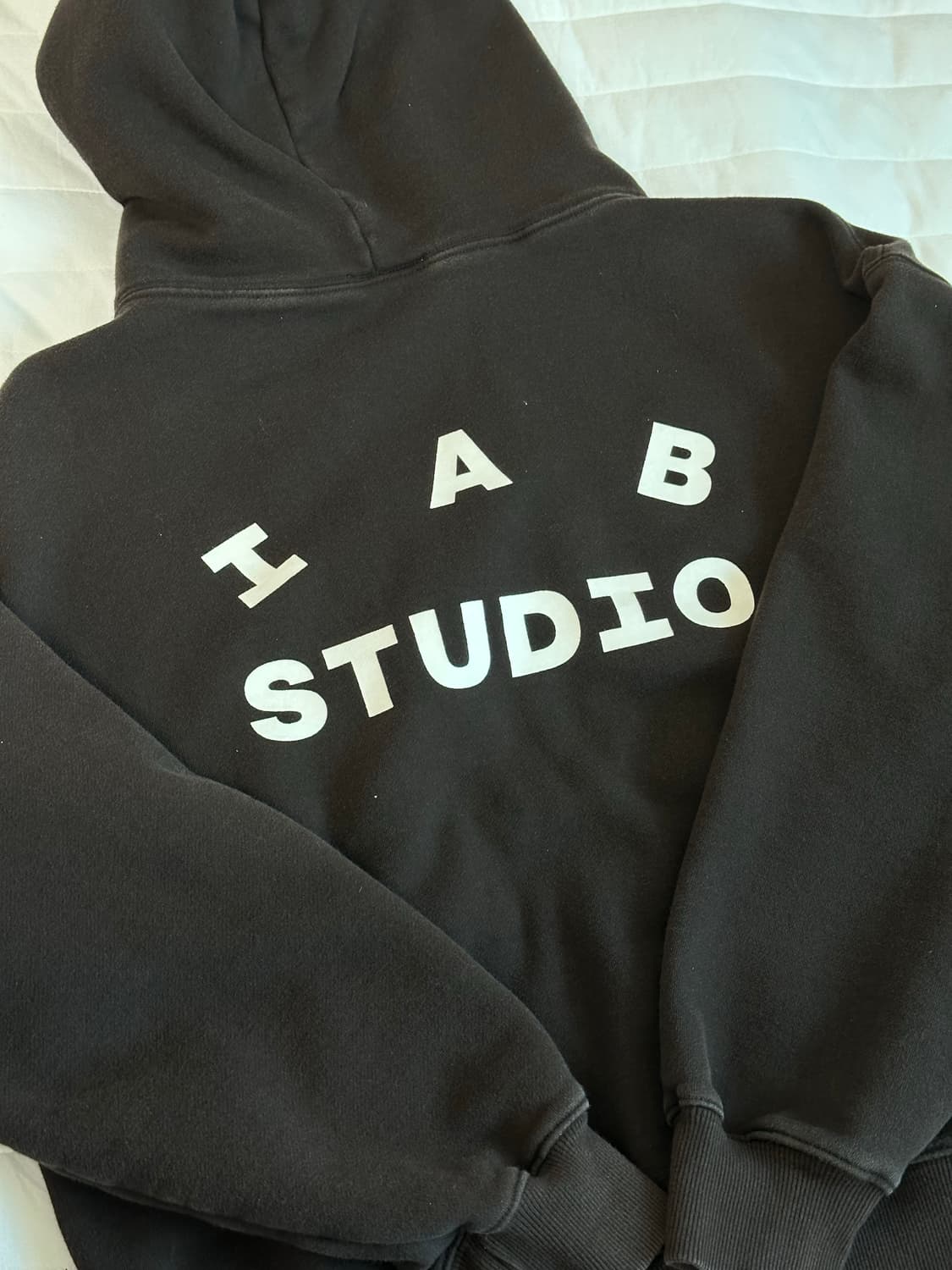 아이앱 스튜디오 브라운 후드티 M (정품 상품이미지1