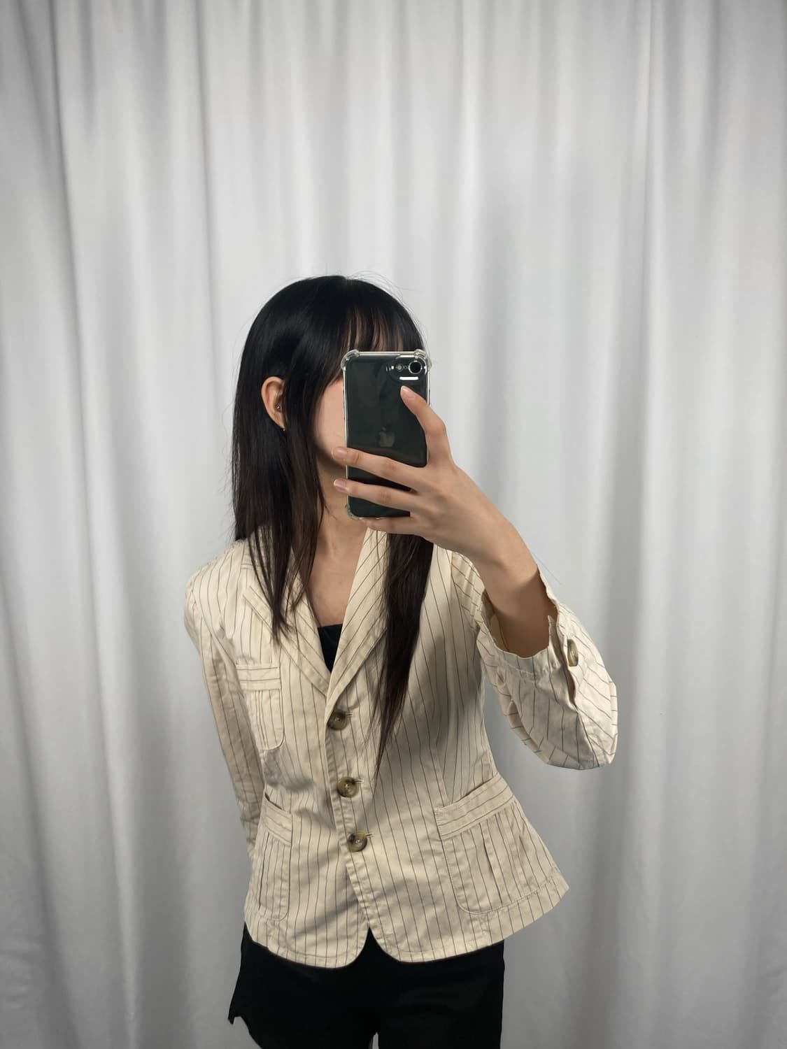 막스마라 위켄드 스트라이프 자켓 상품이미지2