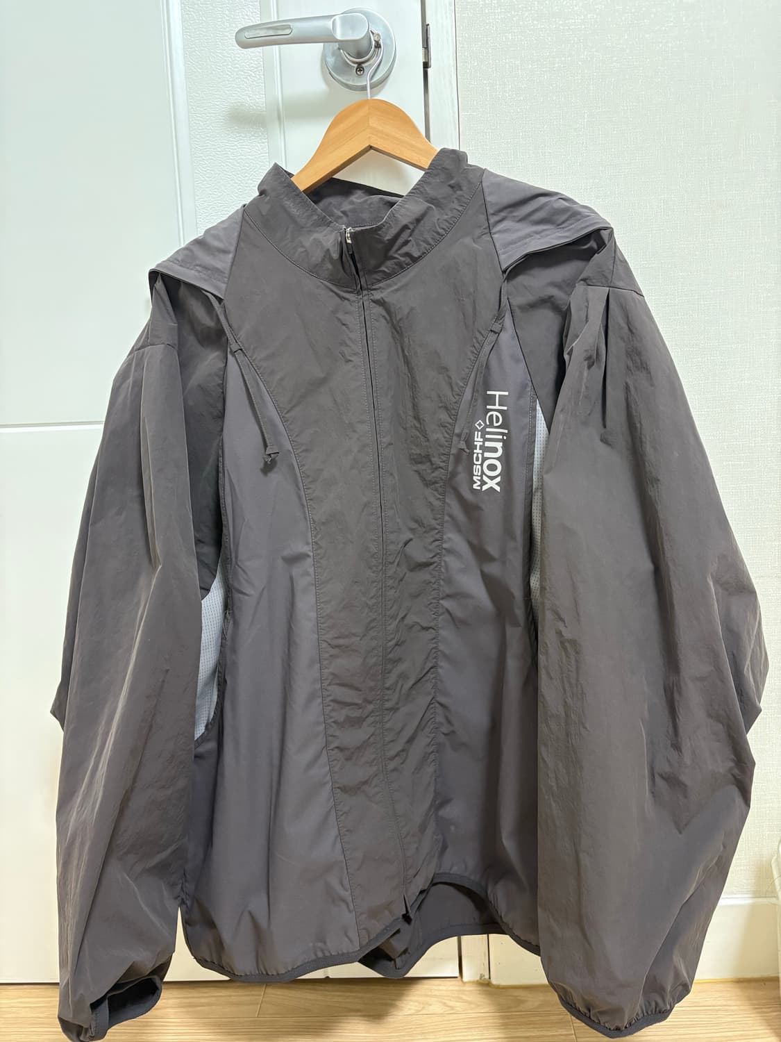 미스치프 헬리녹스 바람막이 퍼플그레이 상품이미지2