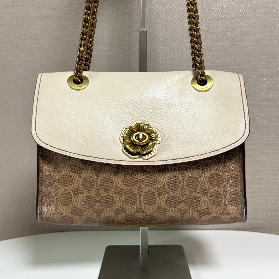 빈티지 코치 플라워 백 상품이미지2