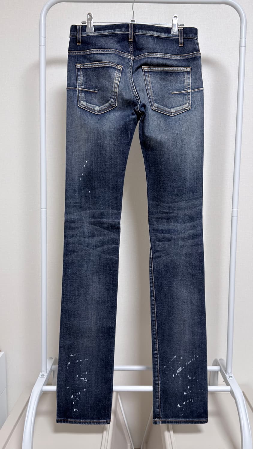 Dior Homme 09ss 레드 페인트 진 28 상품이미지2