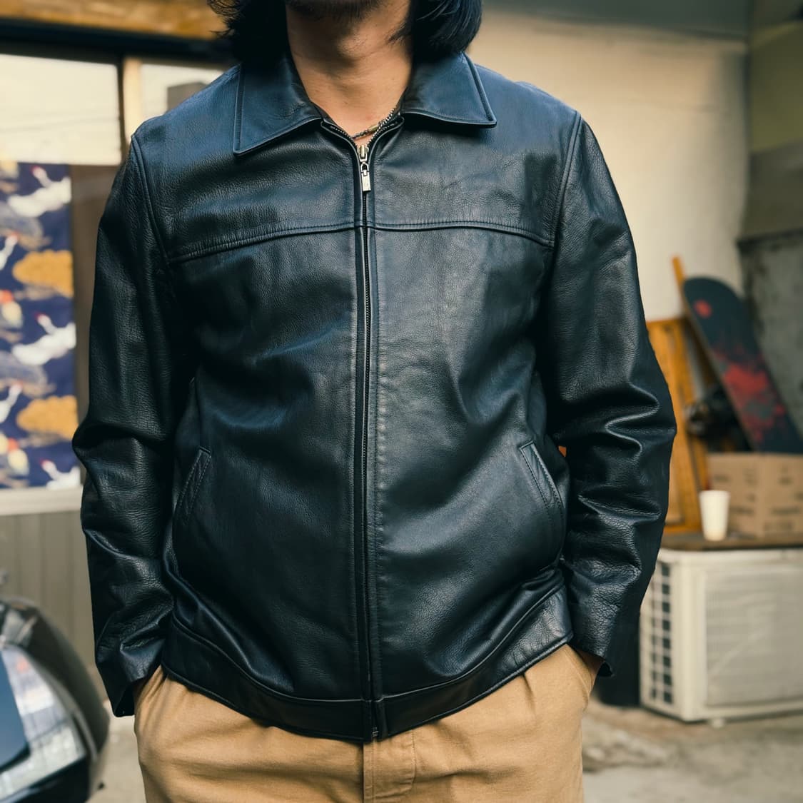 코리안모드 카우하이드 카코트 XXXL 상품이미지8