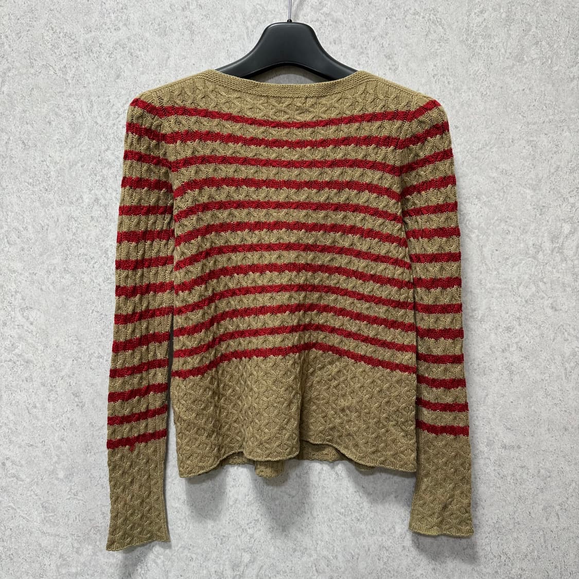 90 한섬 시스템 여자 꽈배기 니트 상품이미지2