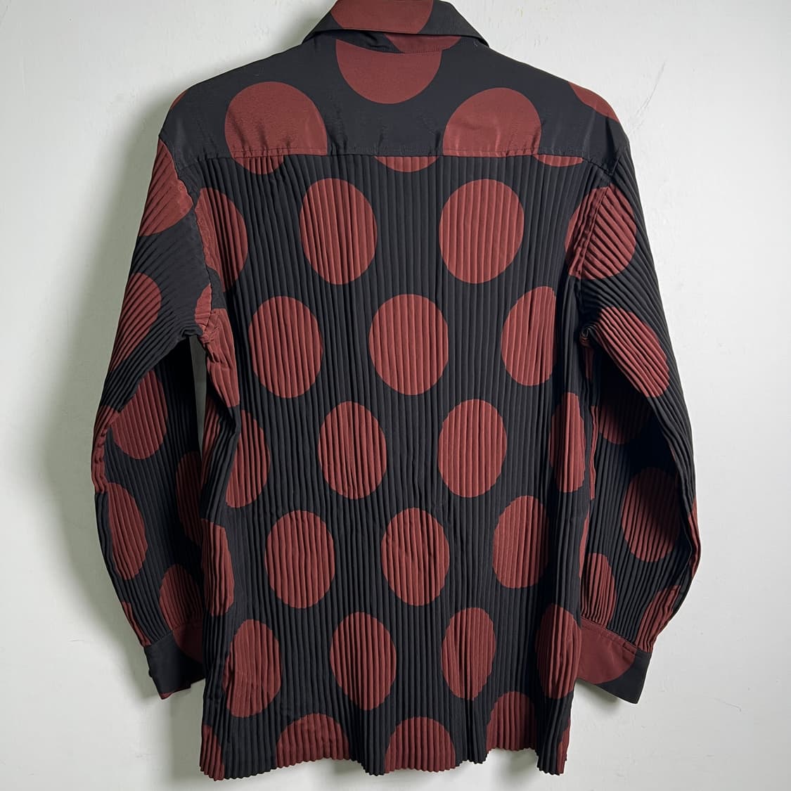 Atsuro Tayama 아츠로 타야마 플리츠 도트 셔츠 상품이미지6