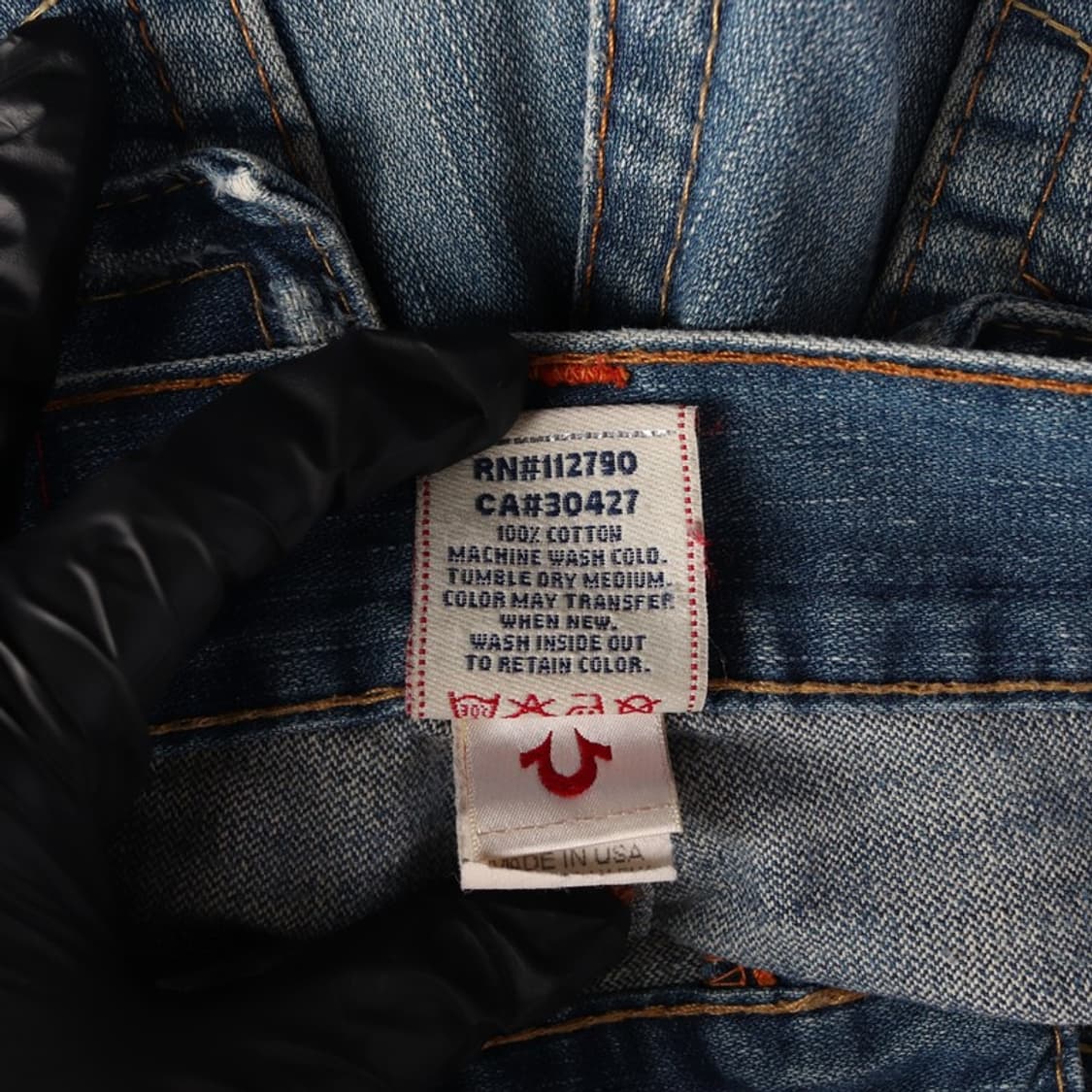 트루릴리젼 부츠컷 중청 데님팬츠 28 상품이미지7