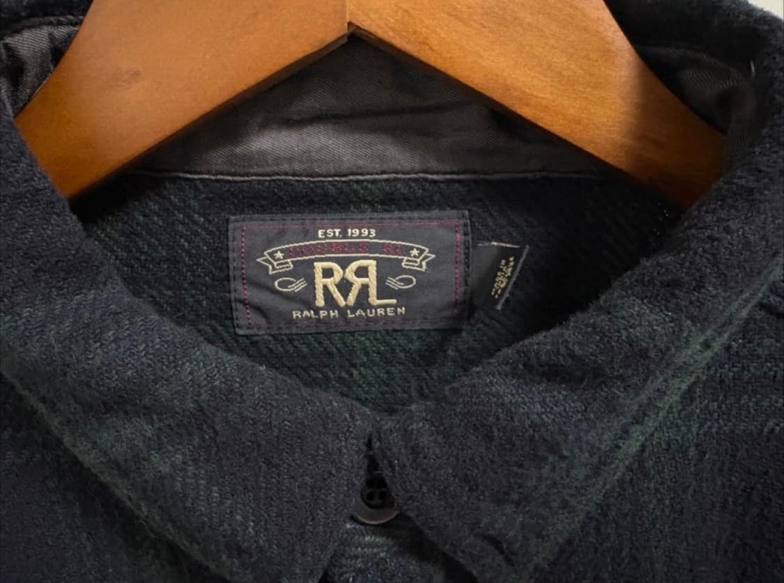 RRL 더블알엘 체크 셔츠 L사이즈 상품이미지2