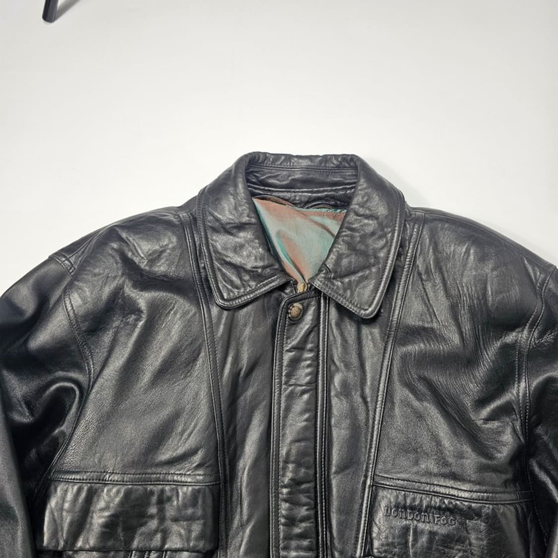 런던포그 양가죽 봄버 자켓 XL 상품이미지3