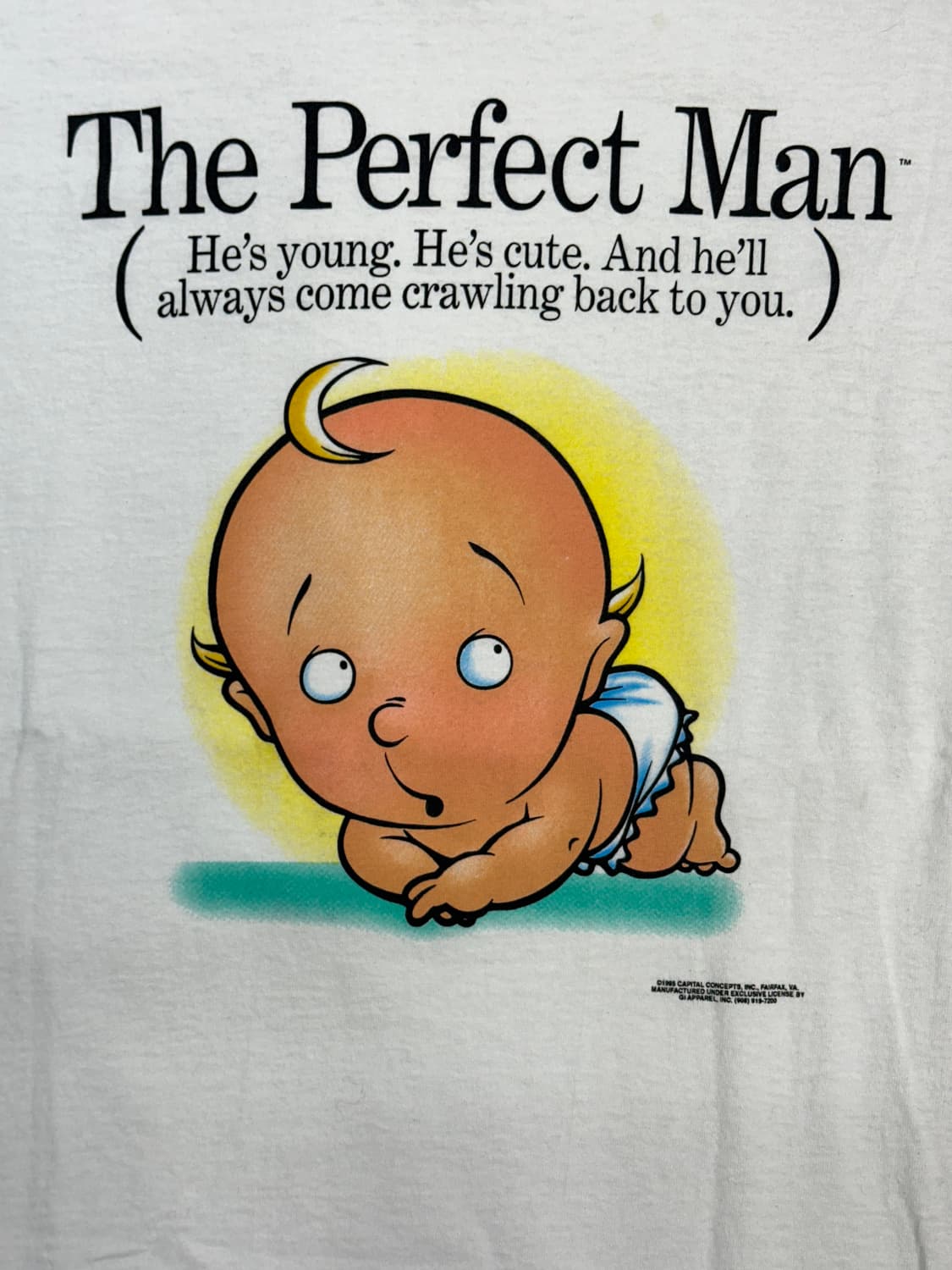 1995' The Perfect Man 티셔츠 L 상품이미지3