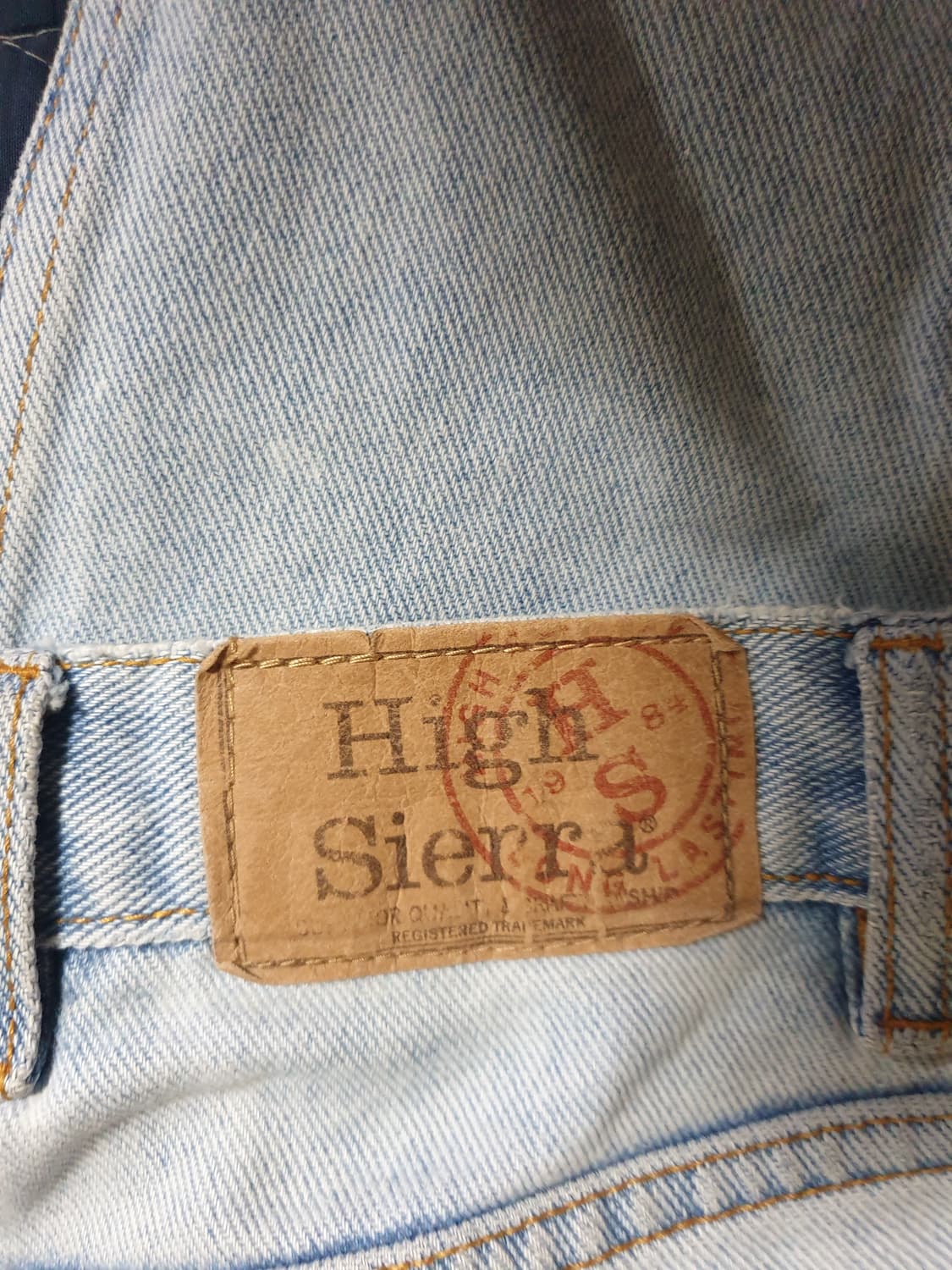 High Sierra 와이드 데님팬츠 연청 (36) 상품이미지2