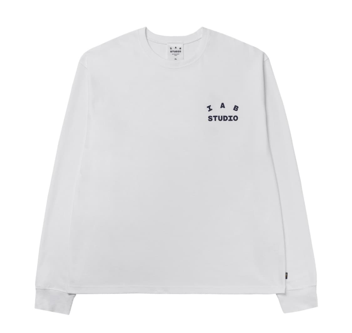[XL] 아이앱 스튜디오 아이앱 롱슬리브 화이트 상품이미지1