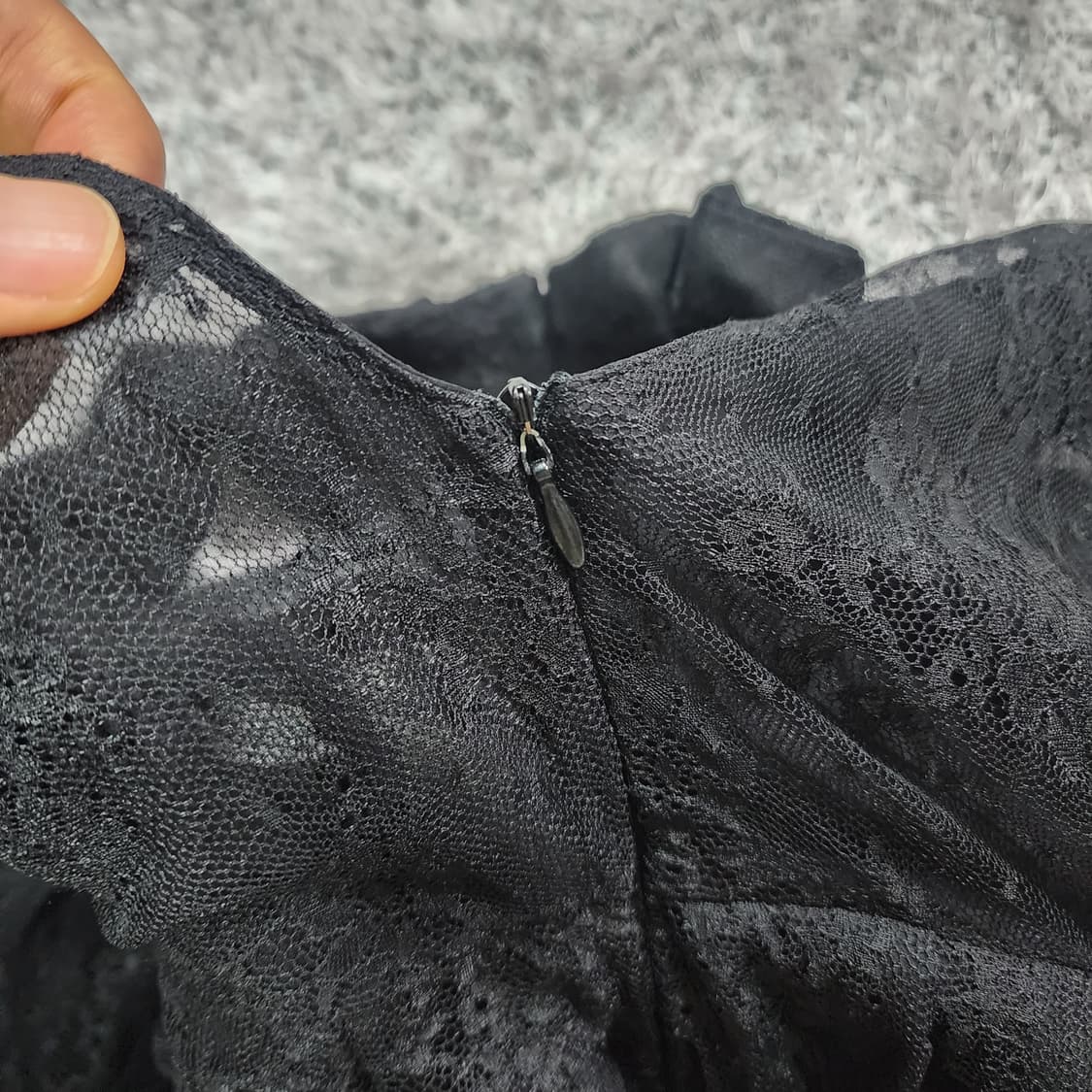 블루마린 레이스 나시 원피스 40 상품이미지7