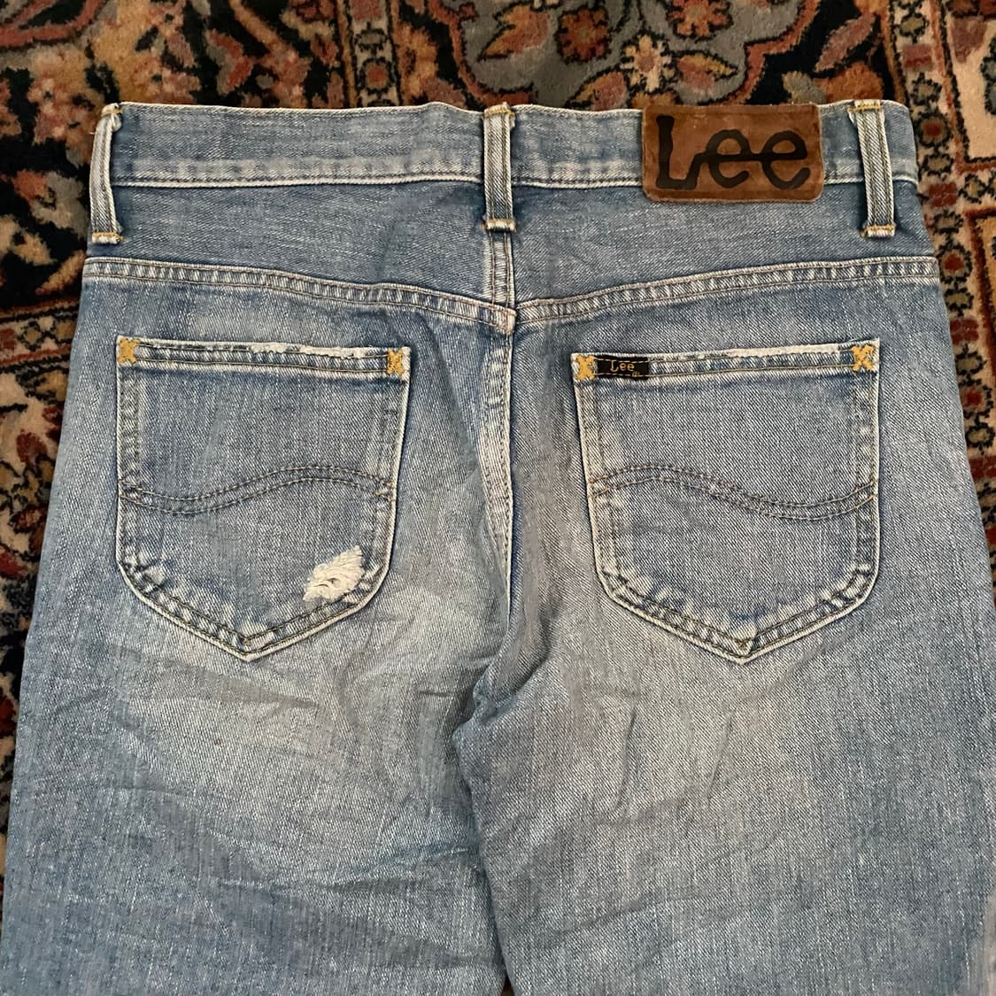 🌊Lee riders lady repaired Denim pants 상품이미지5