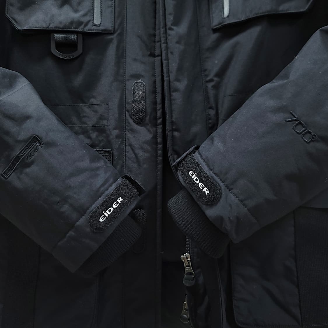 [S] 아이더 블랙 700 바라카 알파 덕 다운 패딩 상품이미지9