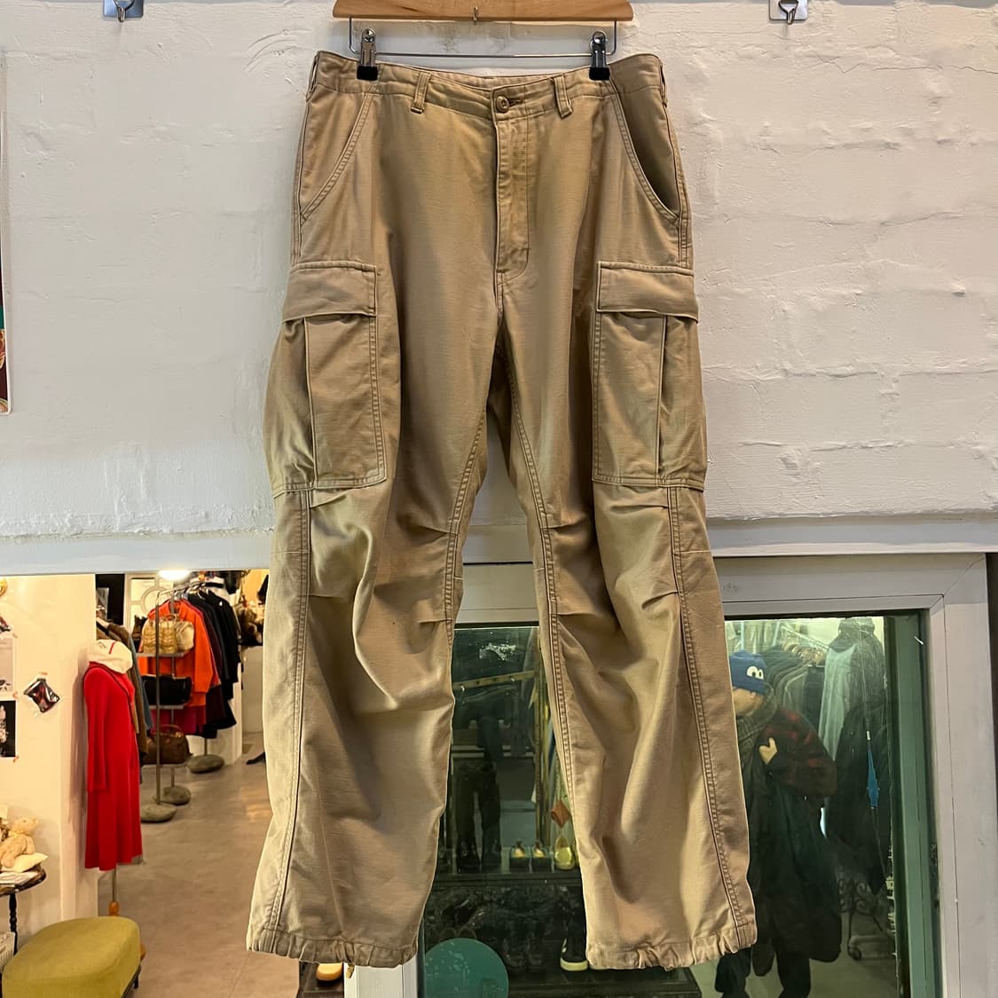 Alpha Industries 베이지 카고팬츠 M 상품이미지1