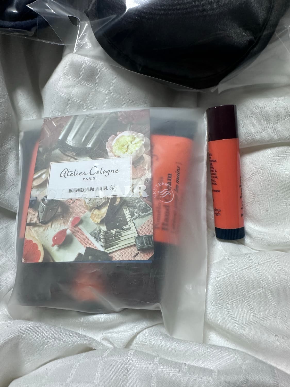 록시땅 수면 안대+대한항공 일등석 어메니티들 상품이미지6