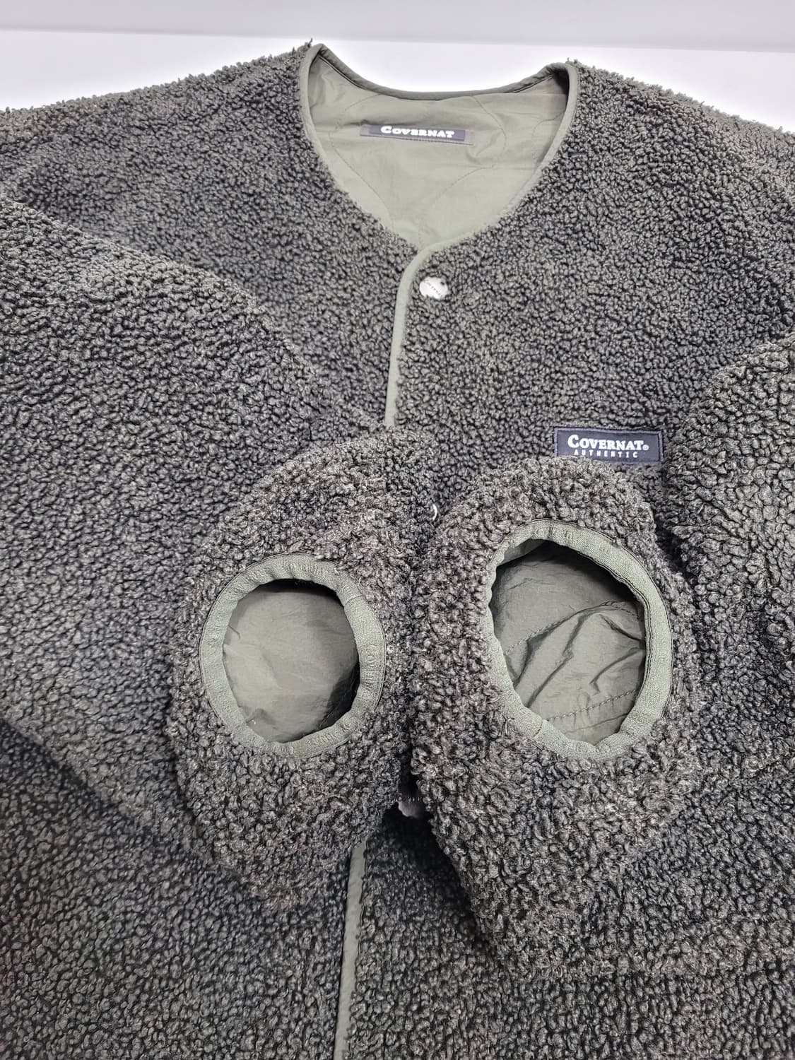 COVERNAT 20FW 커버낫 리버서블 쉐르파 자켓 / 공용 M
 상품이미지6