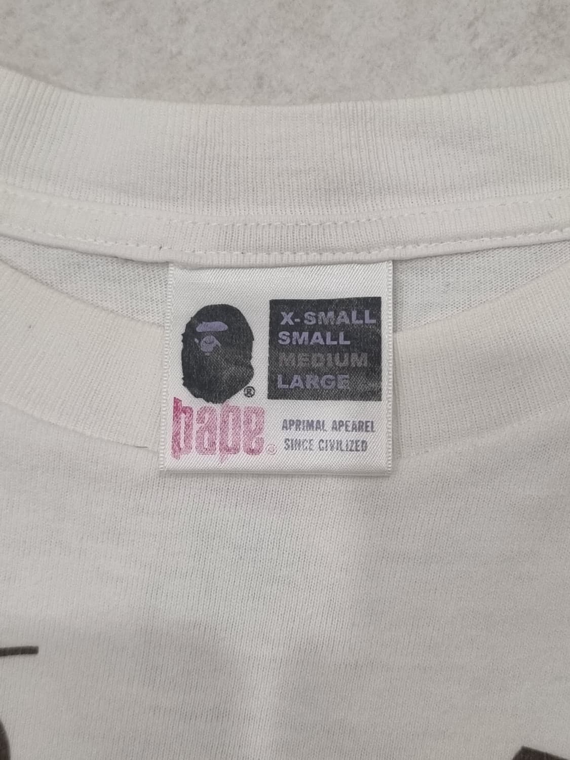 bape 베이비 마일로 티셔츠 M 상품이미지4