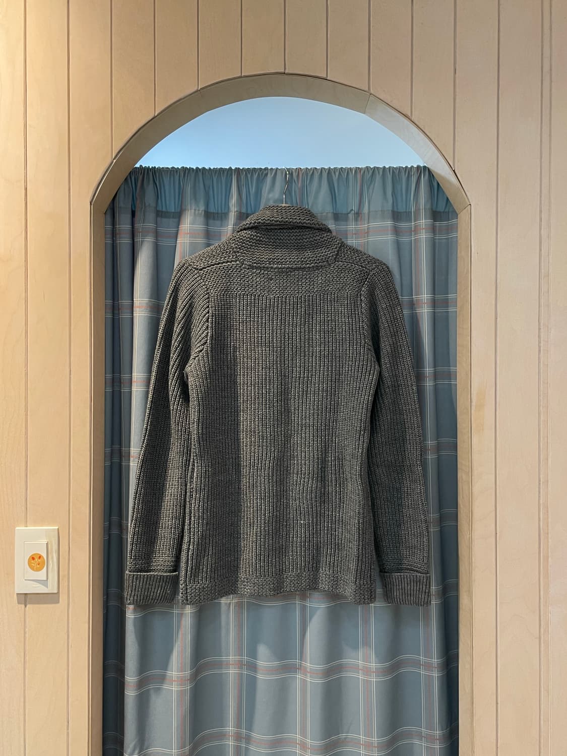 일본빈티지 숄카라가디건 상품이미지5