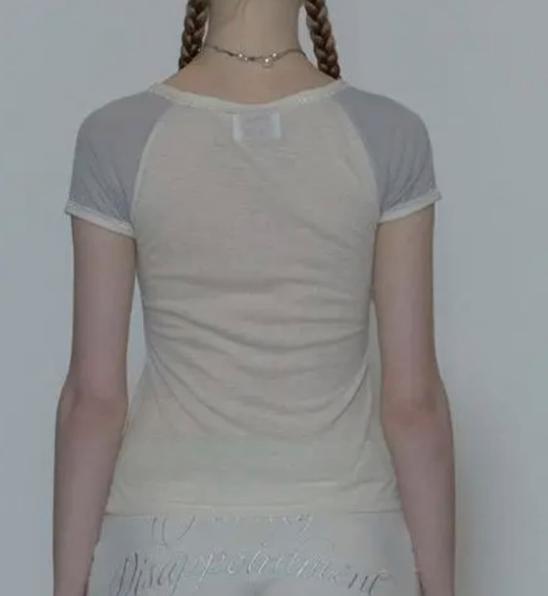 나띠착용) 스컬프터 Heavenly Button Down Tee Raw 상품이미지4
