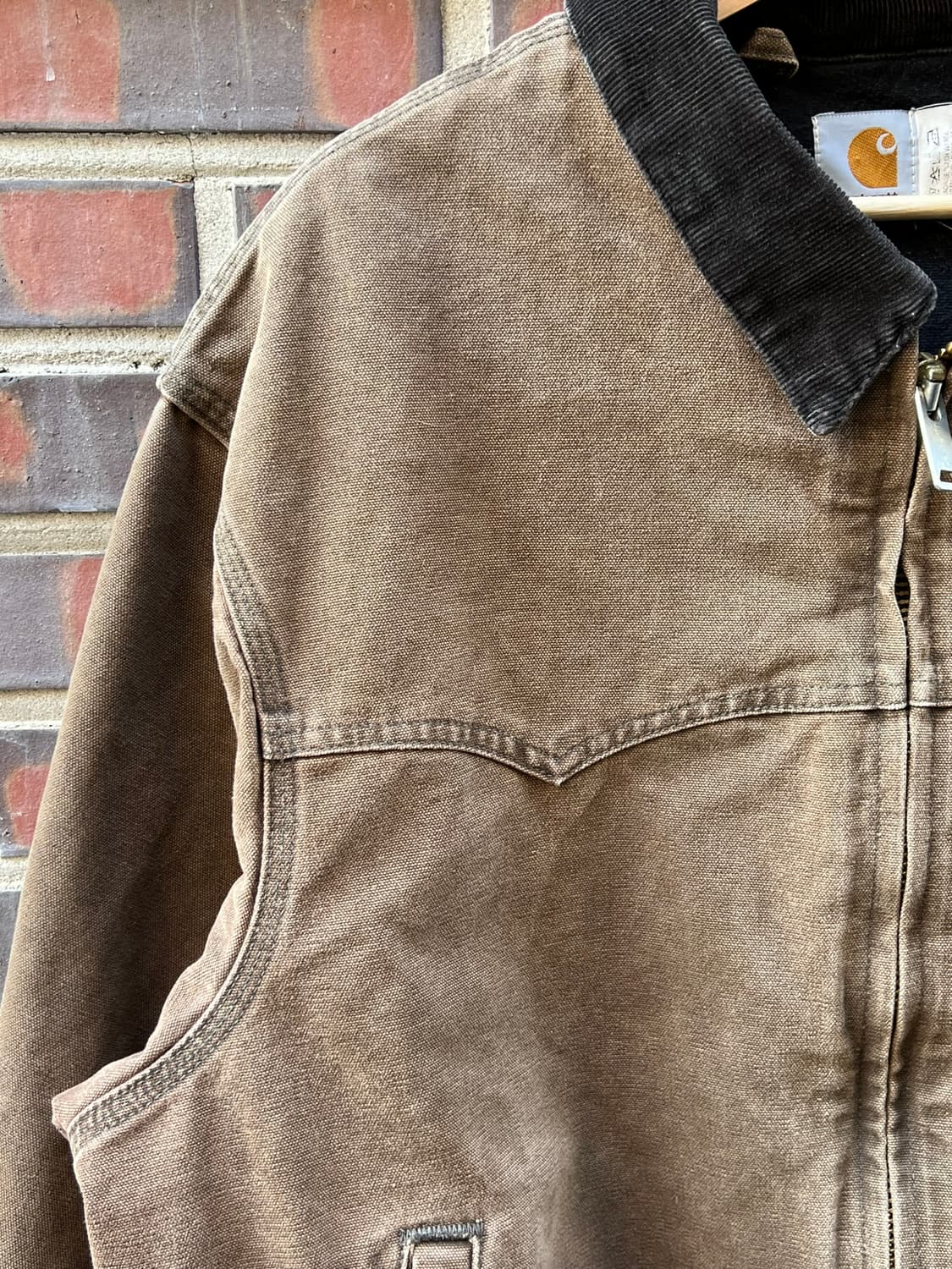 90's [2XL] 칼하트 산타페 빈티지 자켓 구형 워크웨어 봄버 J14 상품이미지6