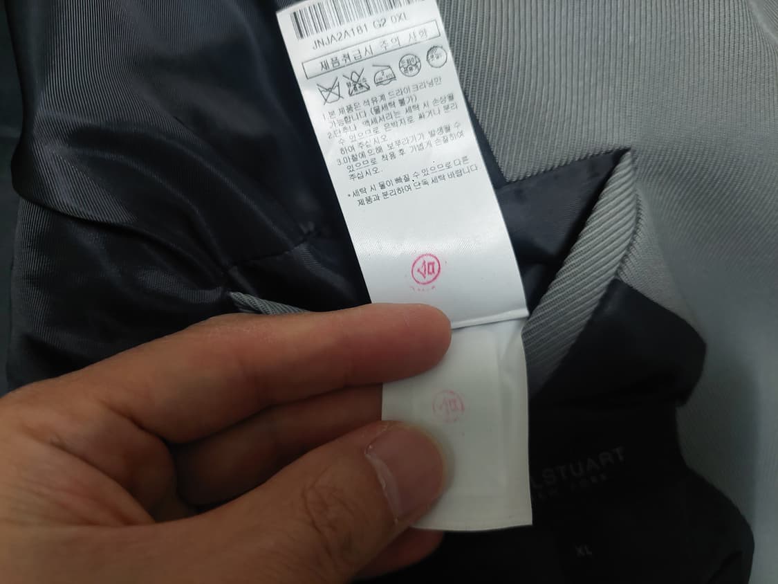 질스튜어트 뉴욕 그레이 오버핏 울 자켓 상품이미지7