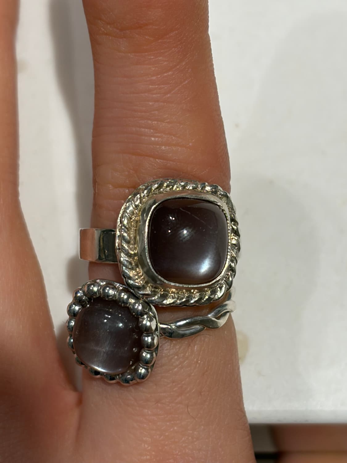 Stone ring/ 모카쿼츠 상품이미지6