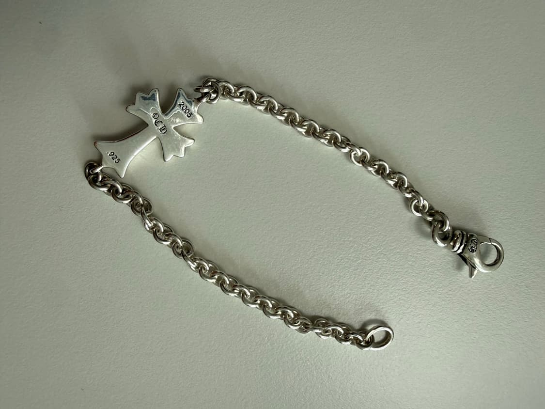 새상품 크롬하츠 타이니 크로스 ne체인 팔찌 상품이미지2