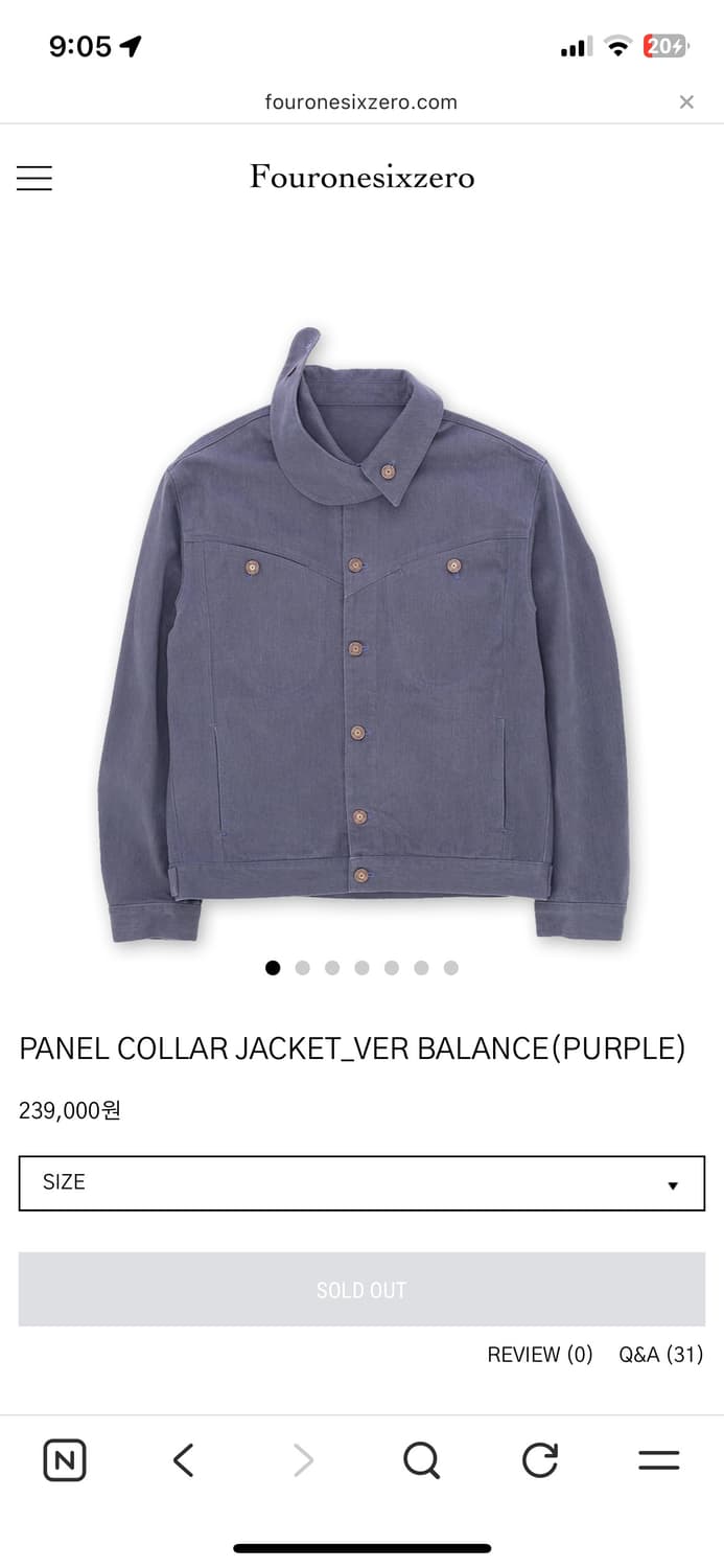 Fouronesixzero 자켓 1사이즈 구매 합니다 상품이미지1