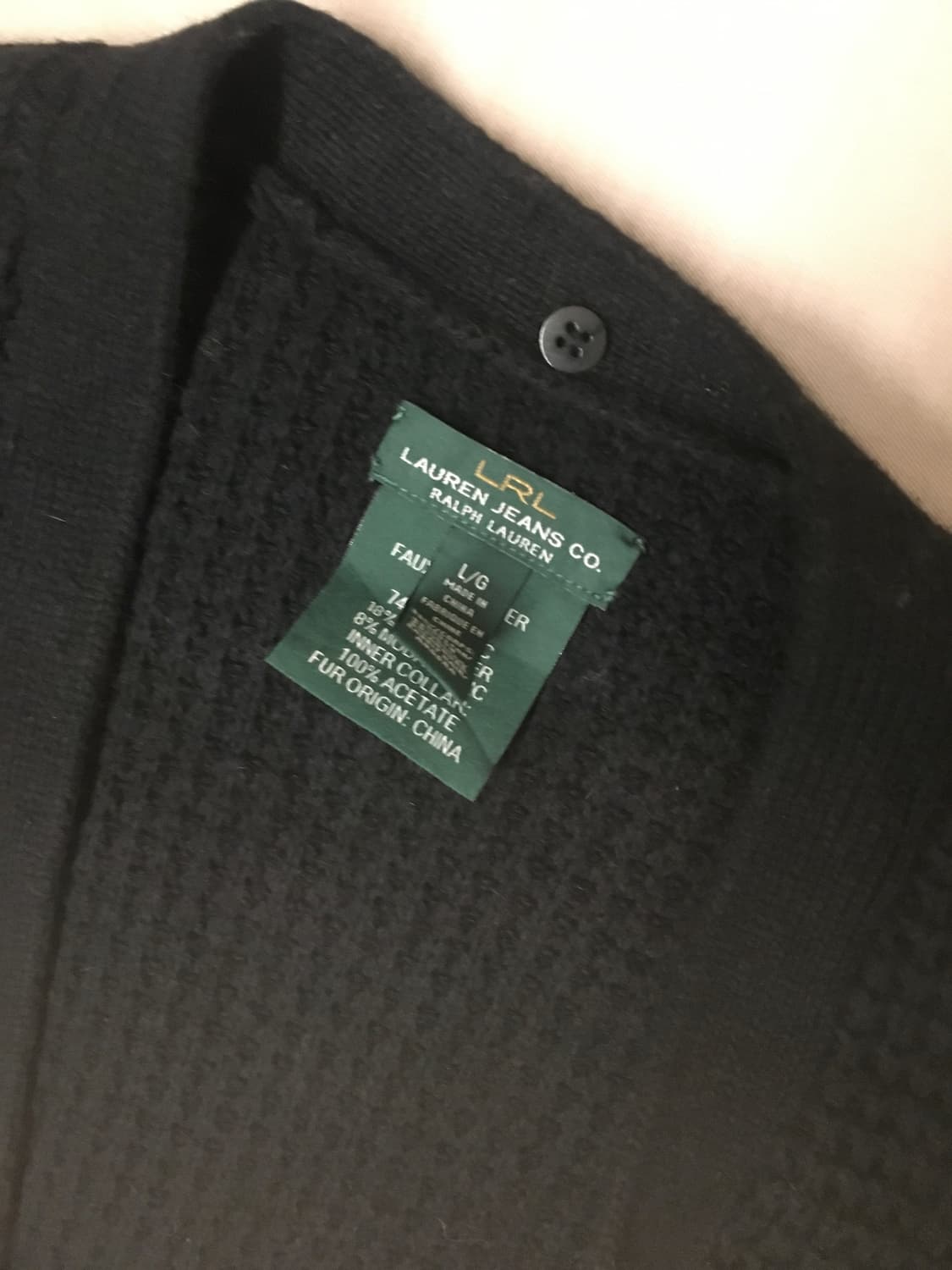 급처! 로렌 랄프로렌 로브 롱 니트 가디건 상품이미지5