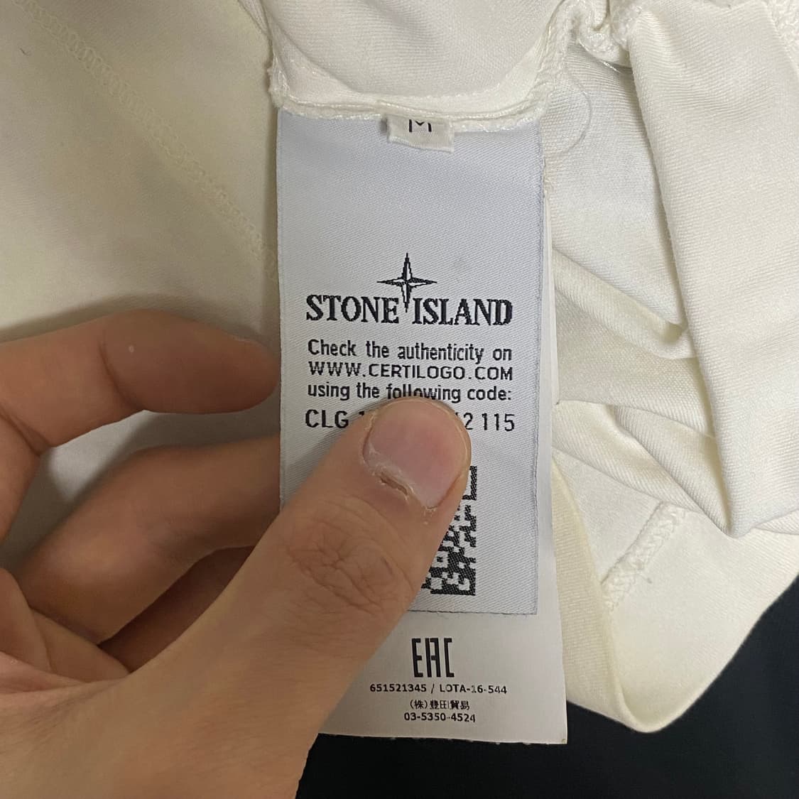 스톤아일랜드 카라 롱슬리브 M 상품이미지7