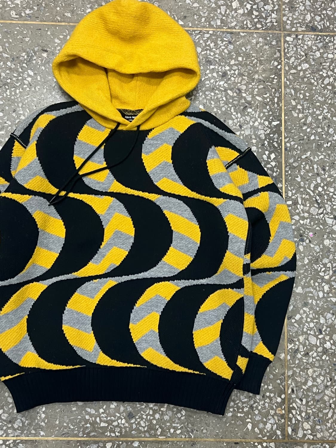 Junya Watanabe AD2018 Optical Wave Hoodi 상품이미지2