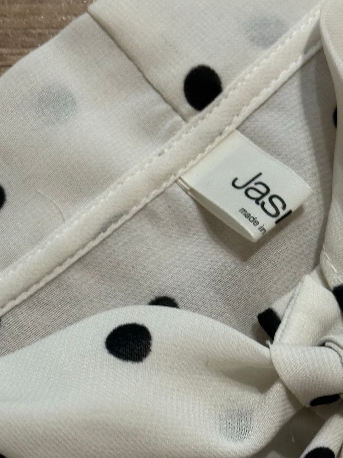 도트 블라우스 /os 상품이미지2