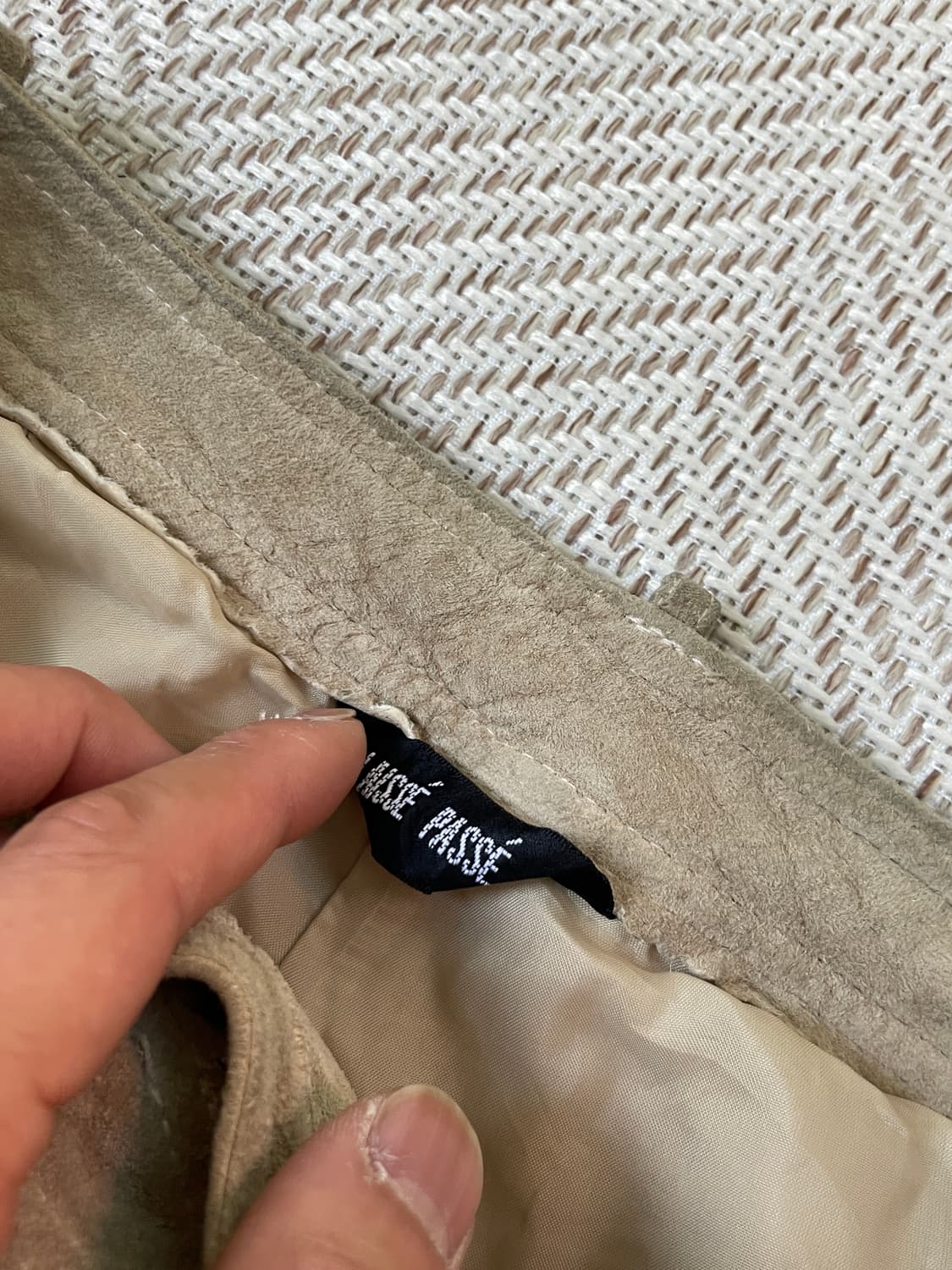 빈티지 피그스킨 스웨이드 팬츠 J03257 상품이미지6