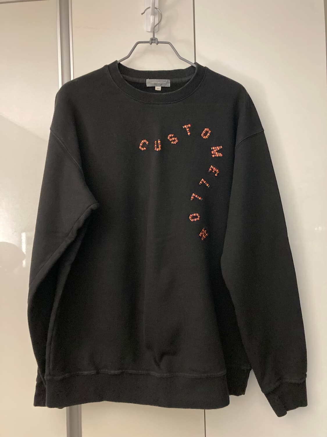 커스텀멜로우 / 로고 엠브로이더리 스웻 셔츠 / L 상품이미지6