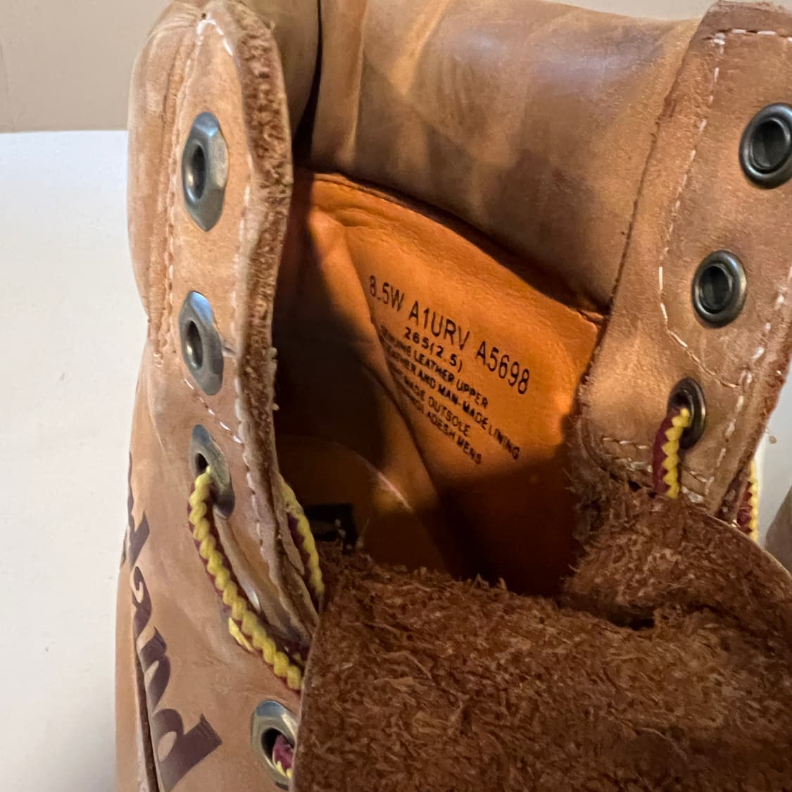 팀버랜드 6인치 프리미엄 워터프루프 로고 레터링 부츠 상품이미지6