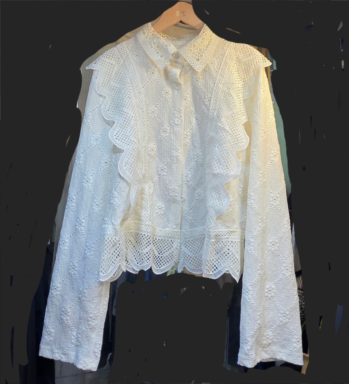 레이스브라우스 상품이미지1