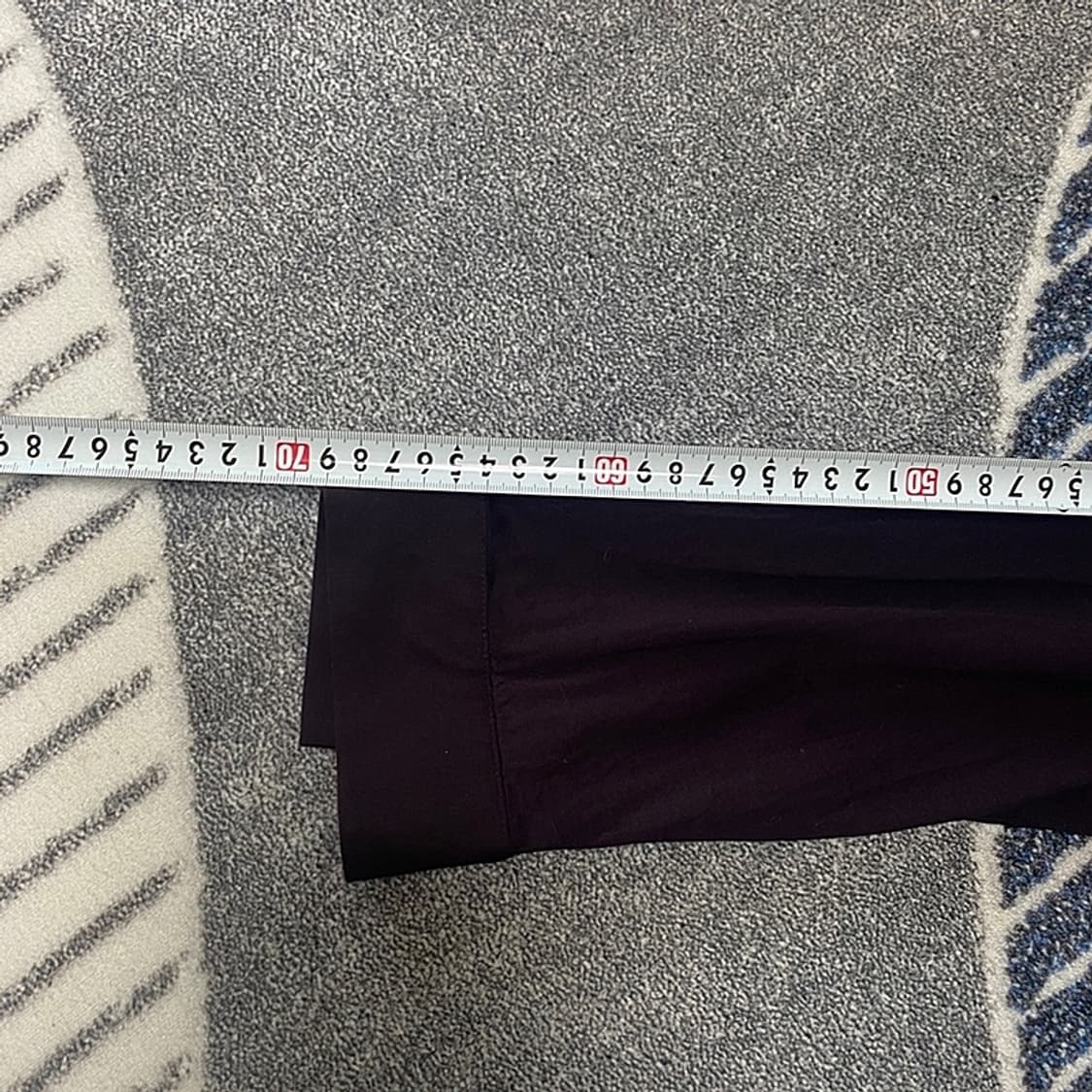 COS 코스 버건디 남성 셔츠 XL(105) 상품이미지4