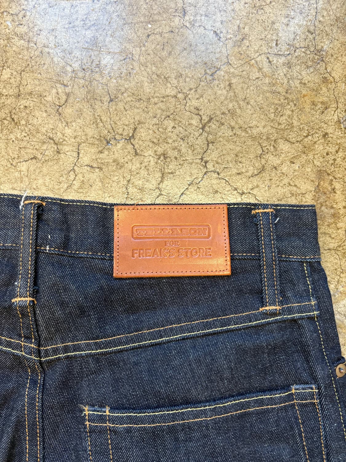 텔라슨 x 프릭스 스토어 생지 데님 진 상품이미지5