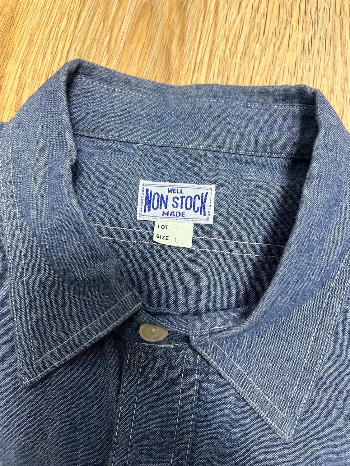 브론슨 샴브레이 셔츠 KR Ver 상품이미지4