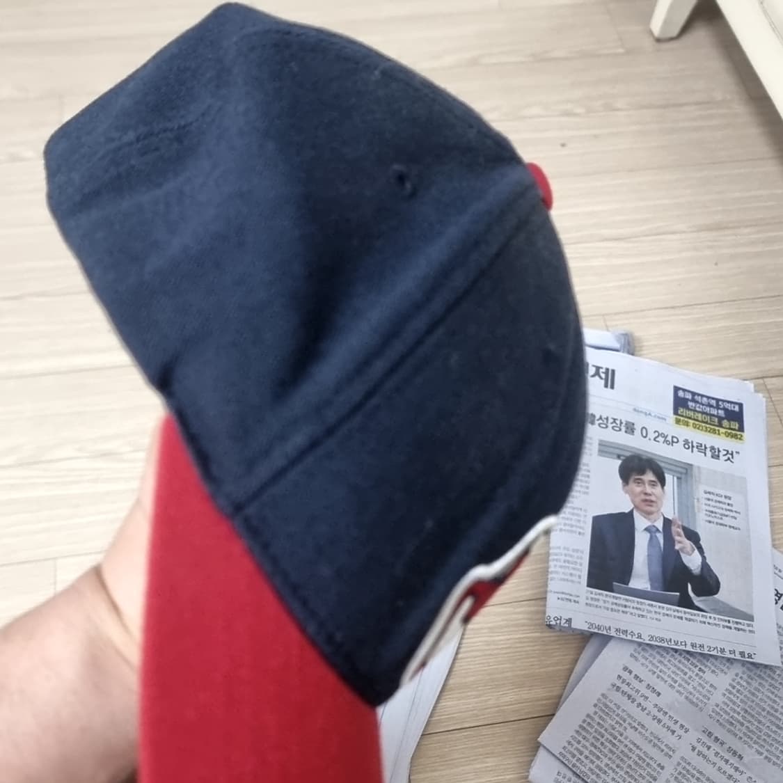 클리블랜드 인디언스 야구모자 빈티지 캡 Red xl 상품이미지2