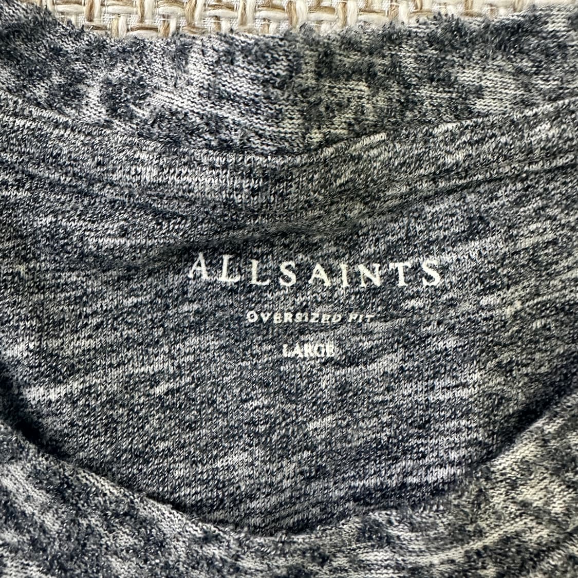 L 올세인츠 오버사이즈 핏 티셔츠 0416D 상품이미지2