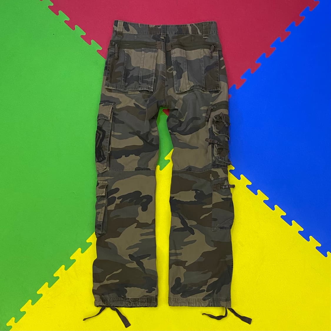 TWIST 카모플라쥬 유틸리티 카고 팬츠 상품이미지7